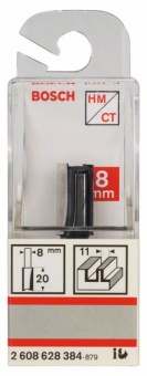 Пазовая фреза 8 mm, D1 11 mm, L 20 mm, G 51 mm 2608628384